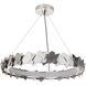 Gallery Bangle LED 31 inch Polished Nickel Pendant Ceiling Light, Gallery Collection