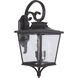 Tillman 3 Light 30.5 inch Dark Bronze Gilded Outdoor Wall Lantern