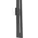 Profiled LED 30 inch Textured Black Outdoor Wall Lantern
