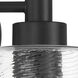Lyndsey 2 Light 12.38 inch Flat Black Vanity Light Wall Light