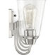 Neighborhood Grace 5 Light 37 inch Brushed Polished Nickel Vanity Light Wall Light, Neighborhood Collection