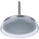 Centric LED 14 inch Brushed Polished Nickel Pendant Ceiling Light
