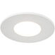 Low Profile LED 4.63 inch White Flushmount Ceiling Light