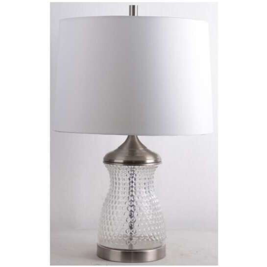 Bejamin 22 inch 60 watt Satin Brass Table Lamp Portable Light