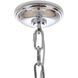 Roxx 4 Light 22 inch Chrome Pendant Ceiling Light