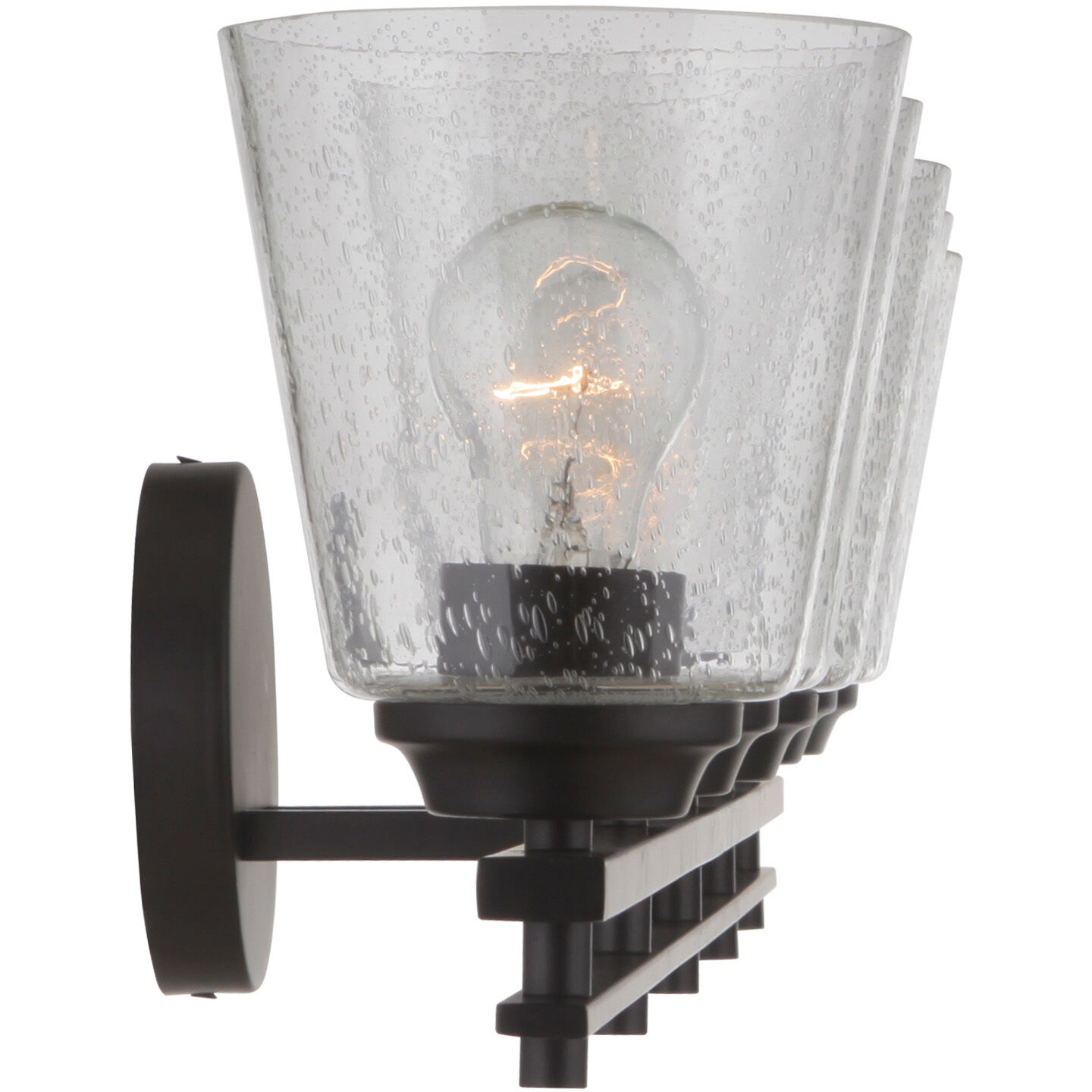 Neighborhood Drake 5 Light 42 inch Flat Black Vanity Light Wall Light, Neighborhood Collection
