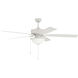 Outdoor Super Pro 60 inch White Ceiling Fan