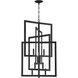 Portrait 8 Light 21 inch Espresso Foyer Light Ceiling Light