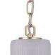 Myos 1 Light 5 inch Sunset Gold Mini Pendant Ceiling Light