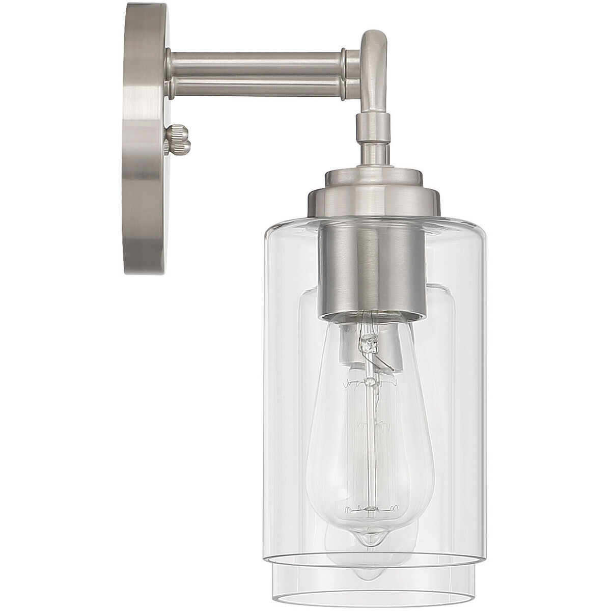 Stowe 2 Light 15 inch Brushed Polished Nickel Vanity Light Wall Light