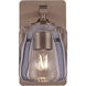 Andie 1 Light 5 inch Satin Brass Wall Sconce Wall Light
