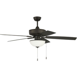 Pro Plus 211 52 inch Espresso with Matte Espresso Wet Rated ABS Blades Outdoor Contractor Fan