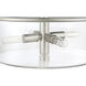 Hailie 4 Light 14.13 inch Satin Nickel Pendant Ceiling Light