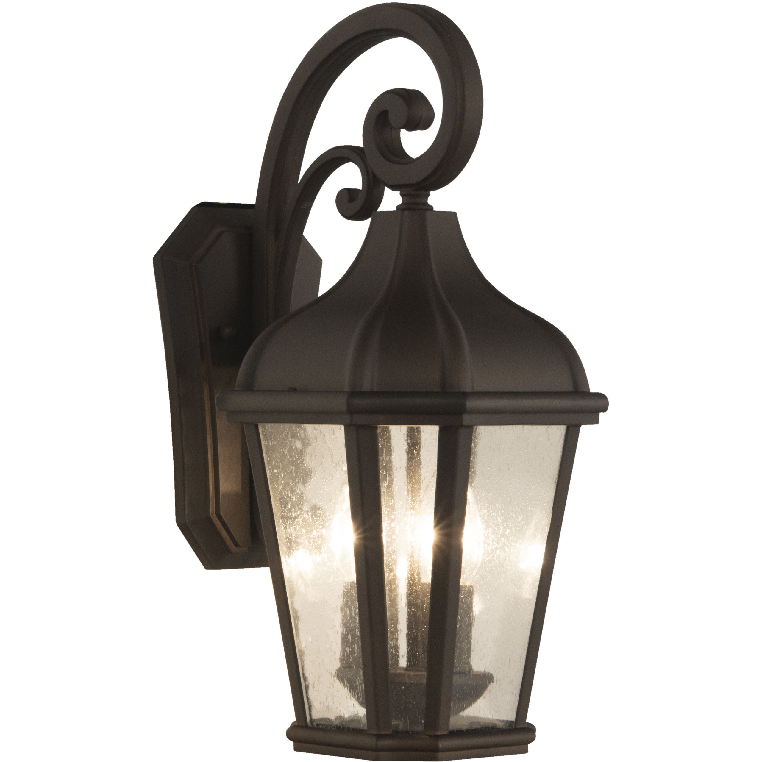 Briarwick Outdoor Wall Mount in Dark Coffee