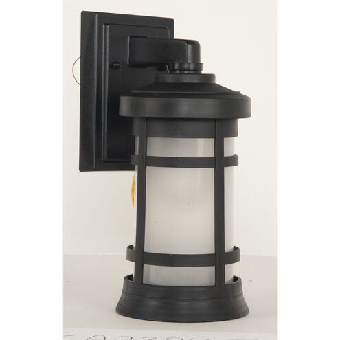 Resilience Lanterns 1 Light 13 inch Textured Black Outdoor Wall Lantern in Textured Matte Black