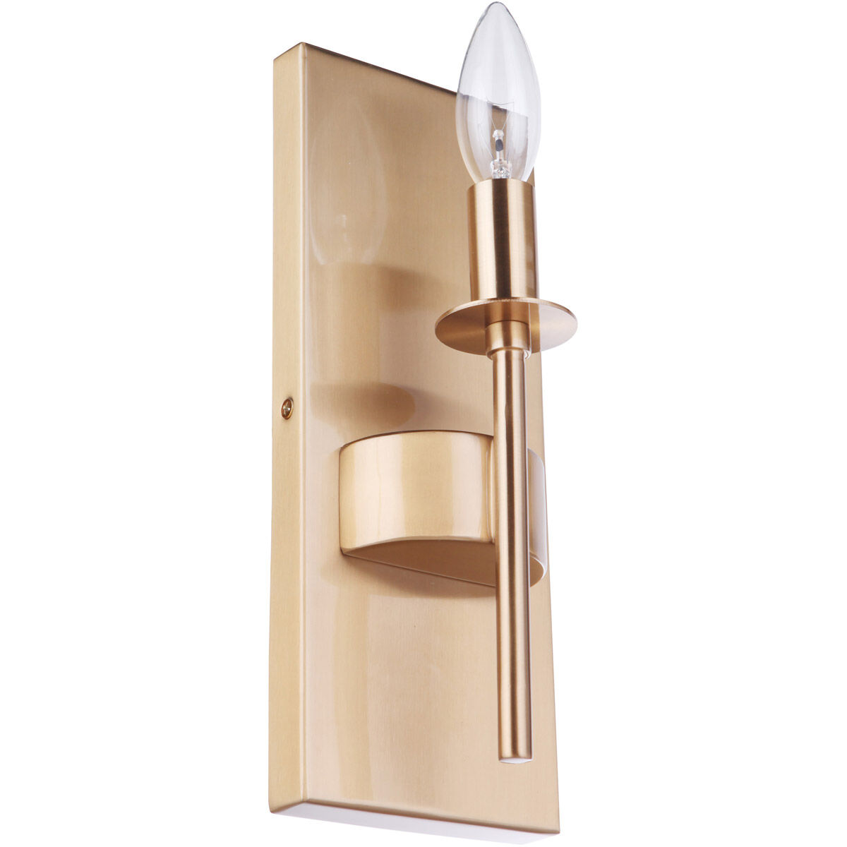 Larrson 1 Light 4.5 inch Satin Brass ADA Wall Sconce Wall Light