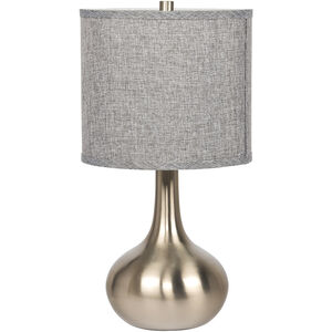 Bejamin 24.5 inch 100 watt Brushed Polished Nickel Table Lamp Portable Light