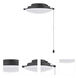 Universal Fan Light Kit LED Flat Black Light Kit