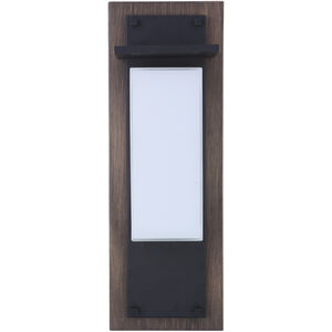 Heights 1 Light 24 inch Whiskey Barrel/Midnight Outdoor Wall Mount