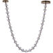 Jackie LED 12.6 inch Satin Brass Pendant Ceiling Light