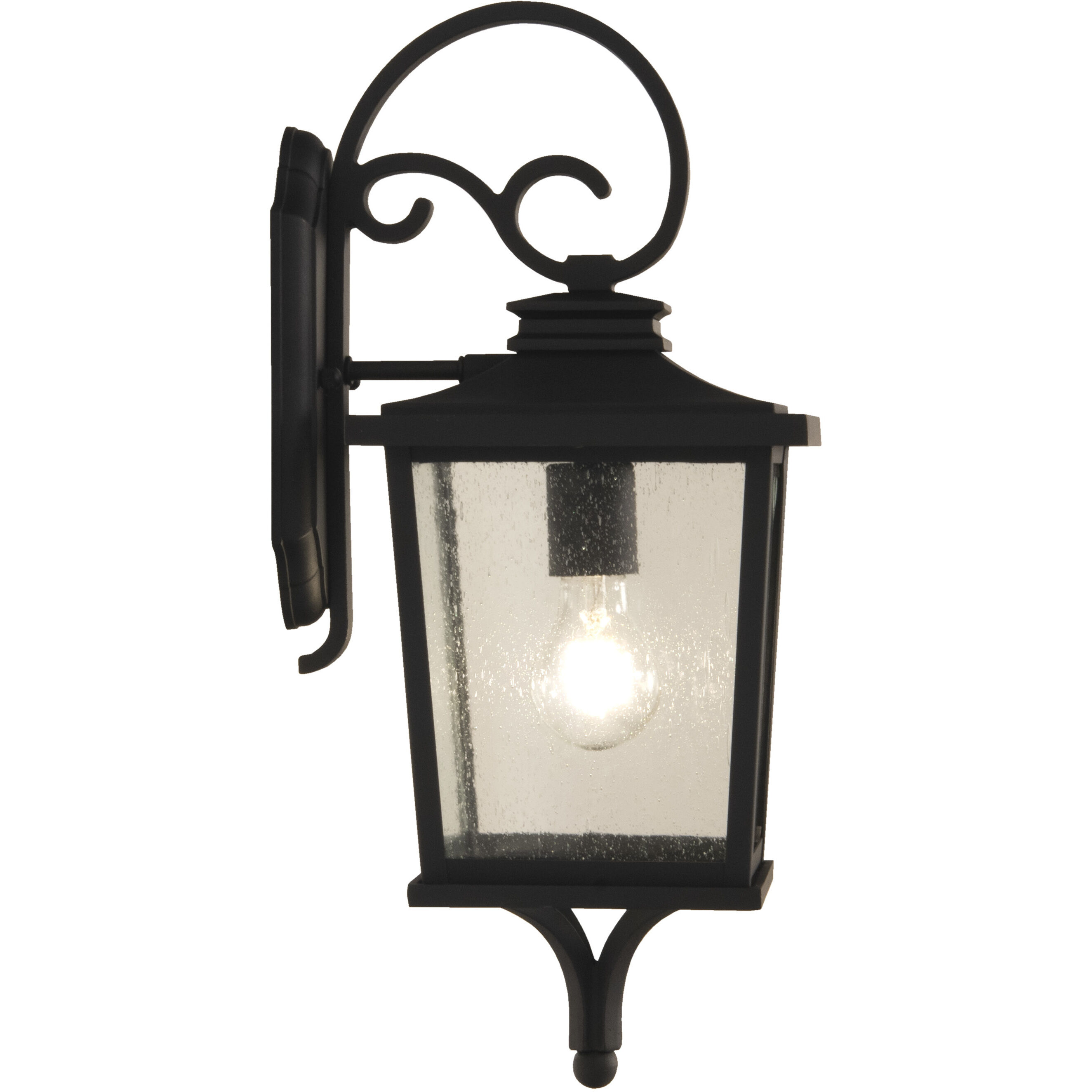 Tillman 1 Light 19 inch Textured Black Outdoor Wall Mount in Textured Matte Black