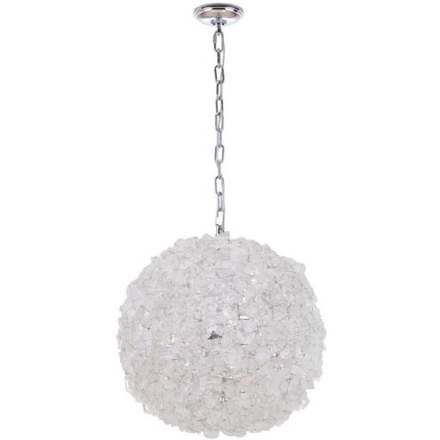 Roxx 4 Light 22 inch Chrome Pendant Ceiling Light