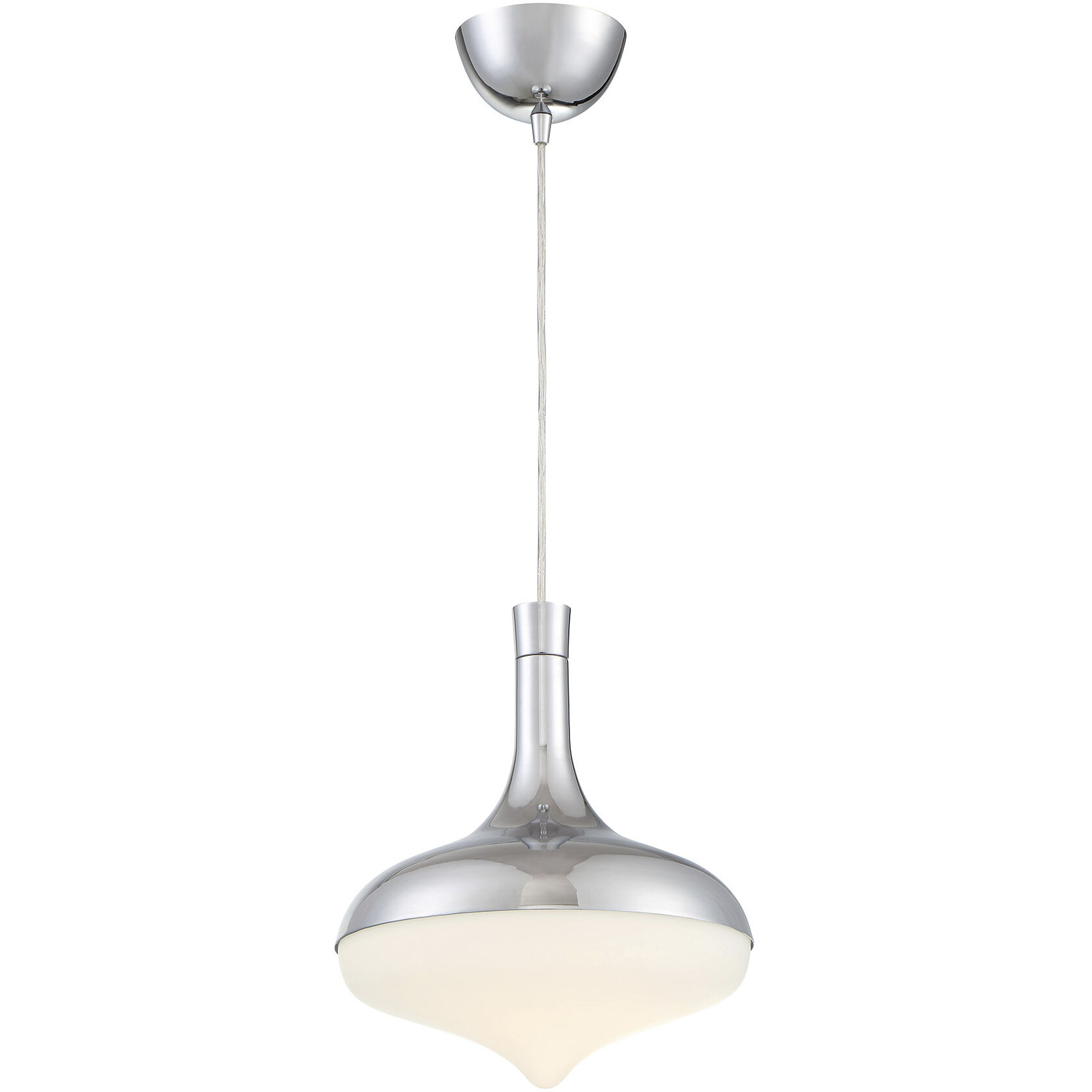 Bejamin LED 12 inch Chrome Pendant Ceiling Light