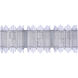 Reveal 3 Light 26 inch Chrome Vanity Light Wall Light