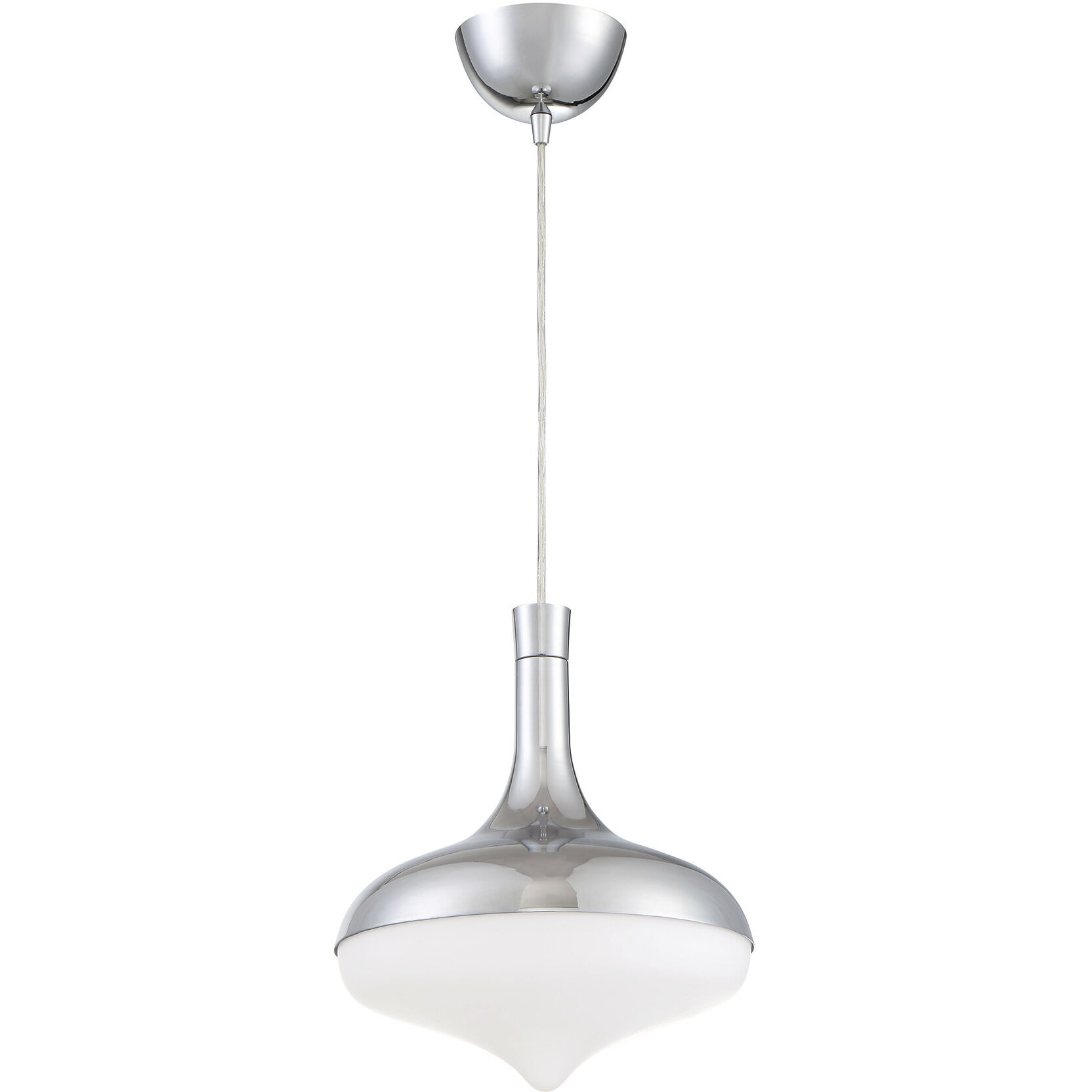 Bejamin LED 12 inch Chrome Pendant Ceiling Light