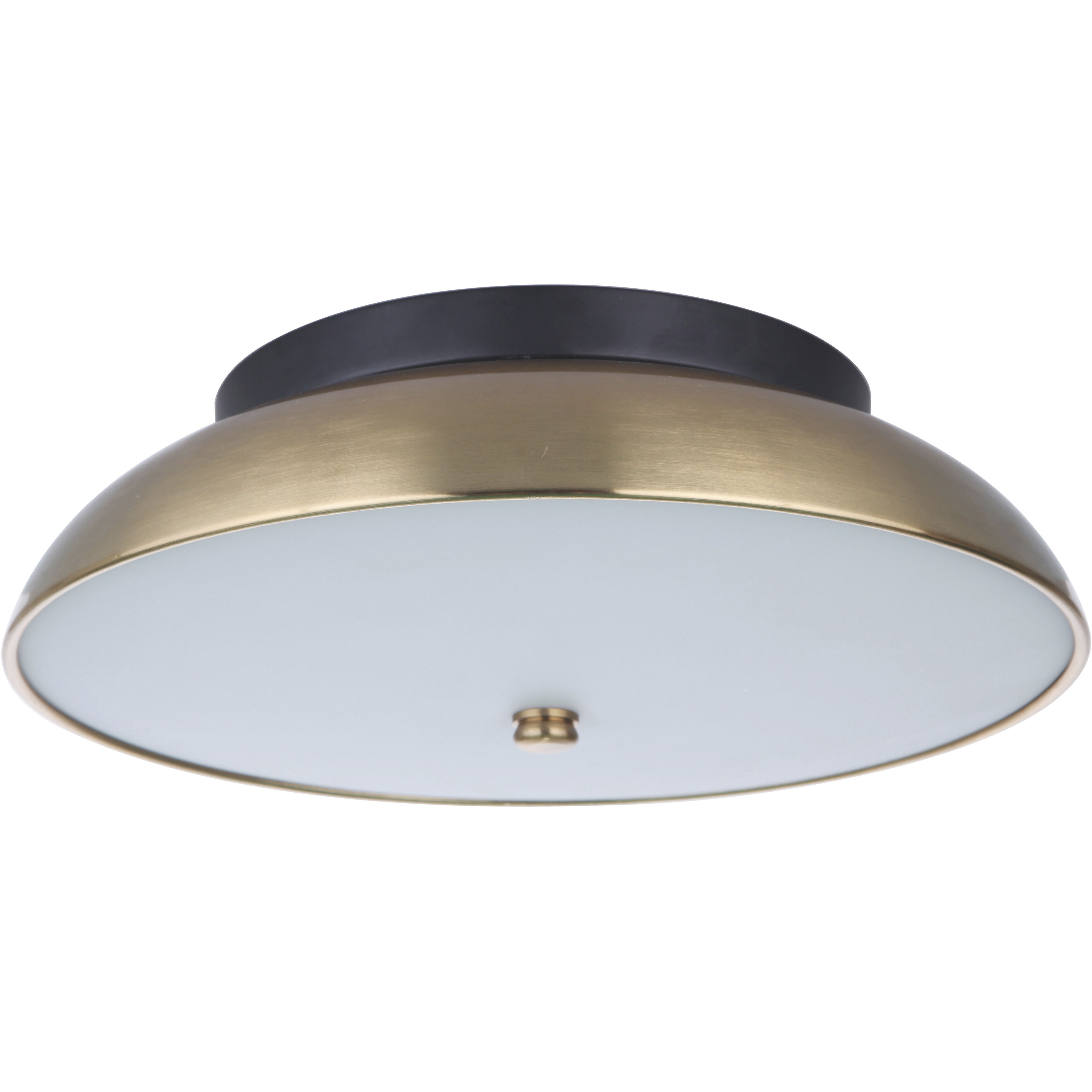 Craftmade X6813 FBSB LED Soul LED 13 inch Flat Black Satin Brass