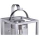 Neo 1 Light 17 inch Satin Aluminum Outdoor Wall Lantern