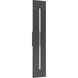 Profiled LED 23.5 inch Textured Black Outdoor Wall Lantern