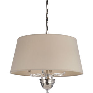 Gallery Deran 4 Light 25 inch Polished Nickel Pendant Ceiling Light, Gallery Collection
