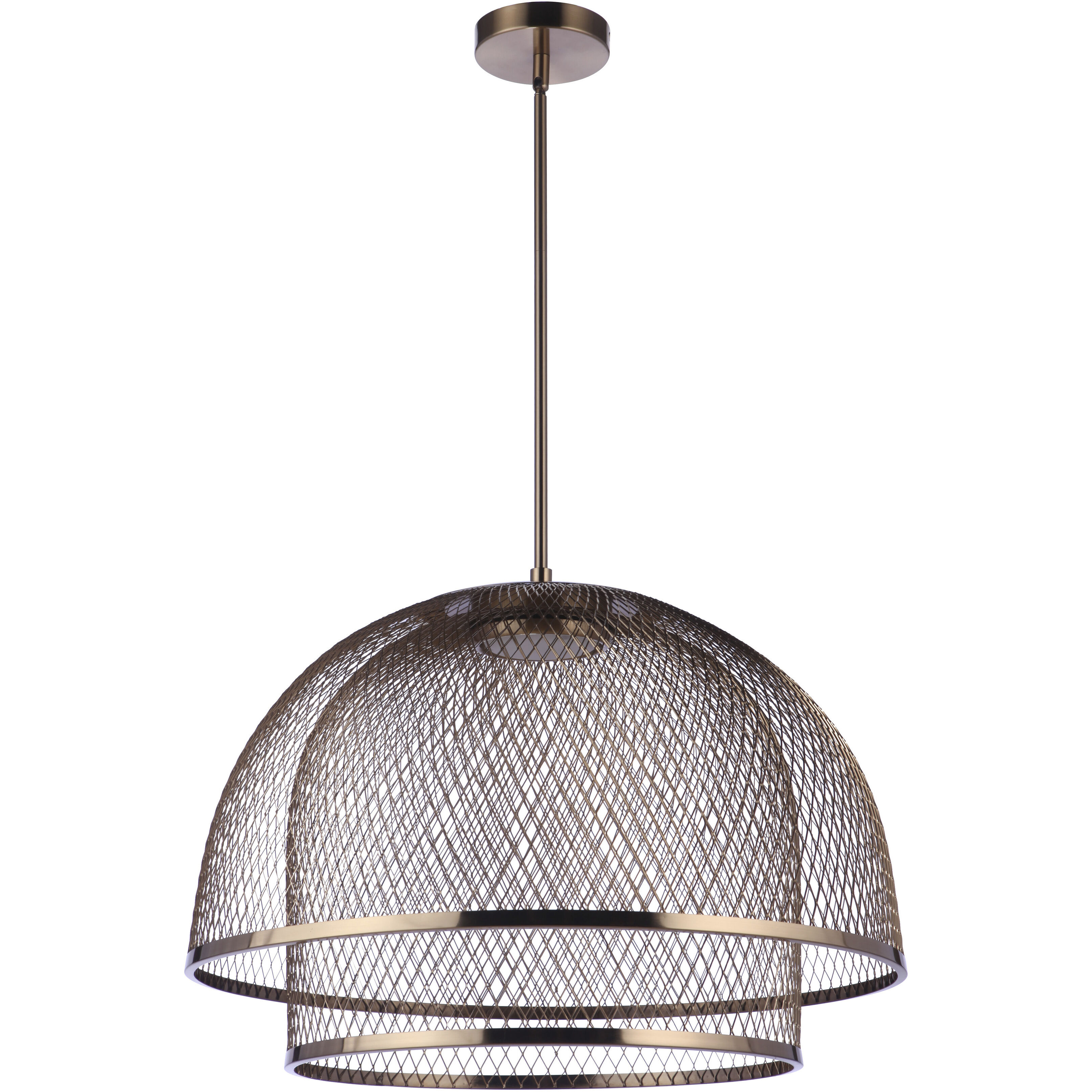 Sculptural Statement 1 Light 24.25 inch Pendant