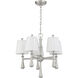 Palmer 5 Light 21 inch Brushed Polished Nickel Chandelier Ceiling Light