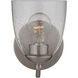 Neighborhood Hillridge 1 Light 5.5 inch Brushed Polished Nickel Wall Sconce Wall Light, Neighborhood Collection