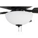 Pro Plus 211 52 inch Flat Black with Flat Black/Grey Wood Blades Contractor Ceiling Fan in Flat Black/Greywood
