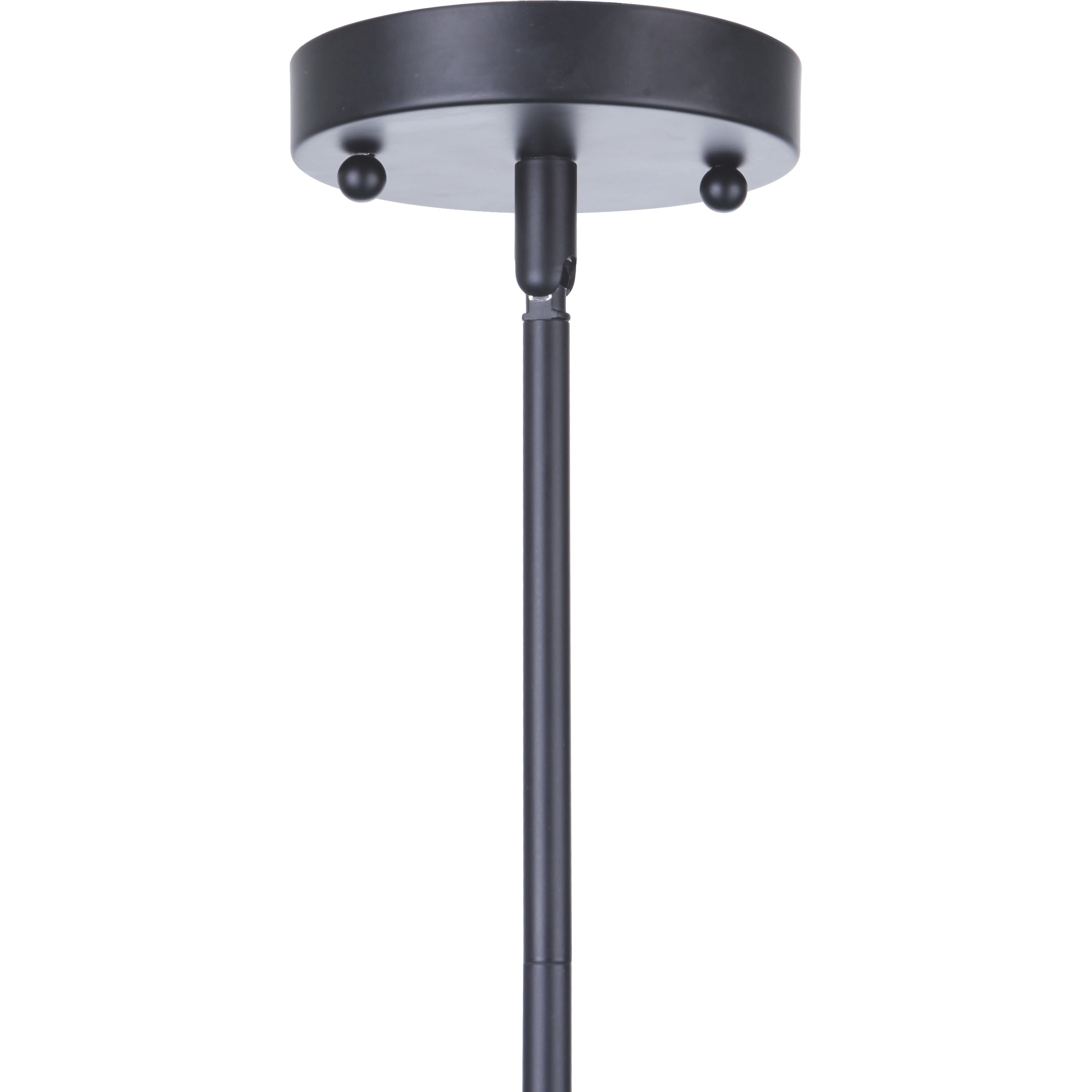 Larrson 2 Light 5.63 inch Flat Black Mini Pendant Ceiling Light