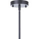 Larrson 2 Light 5.63 inch Flat Black Mini Pendant Ceiling Light