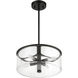 Hailie 4 Light 14.13 inch Flat Black Pendant Ceiling Light