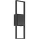 Contact LED 21 inch Textured Black Outdoor Wall Lantern