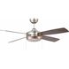 Laval 52 inch Brushed Pewter with Pewter Blades Ceiling Fan, Blades Included