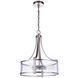 Elliot 5 Light 16 inch Brushed Polished Nickel Pendant Ceiling Light