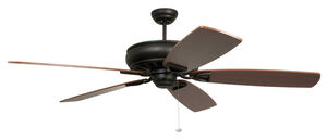 Supreme Air 70 inch Aged Bronze Brushed with Teak/Walnut Blades Indoor/Outdoor Ceiling Fan