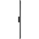 Profiled LED 30 inch Textured Black Outdoor Wall Lantern