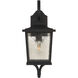 Tillman 1 Light 19 inch Textured Black Outdoor Wall Mount in Textured Matte Black