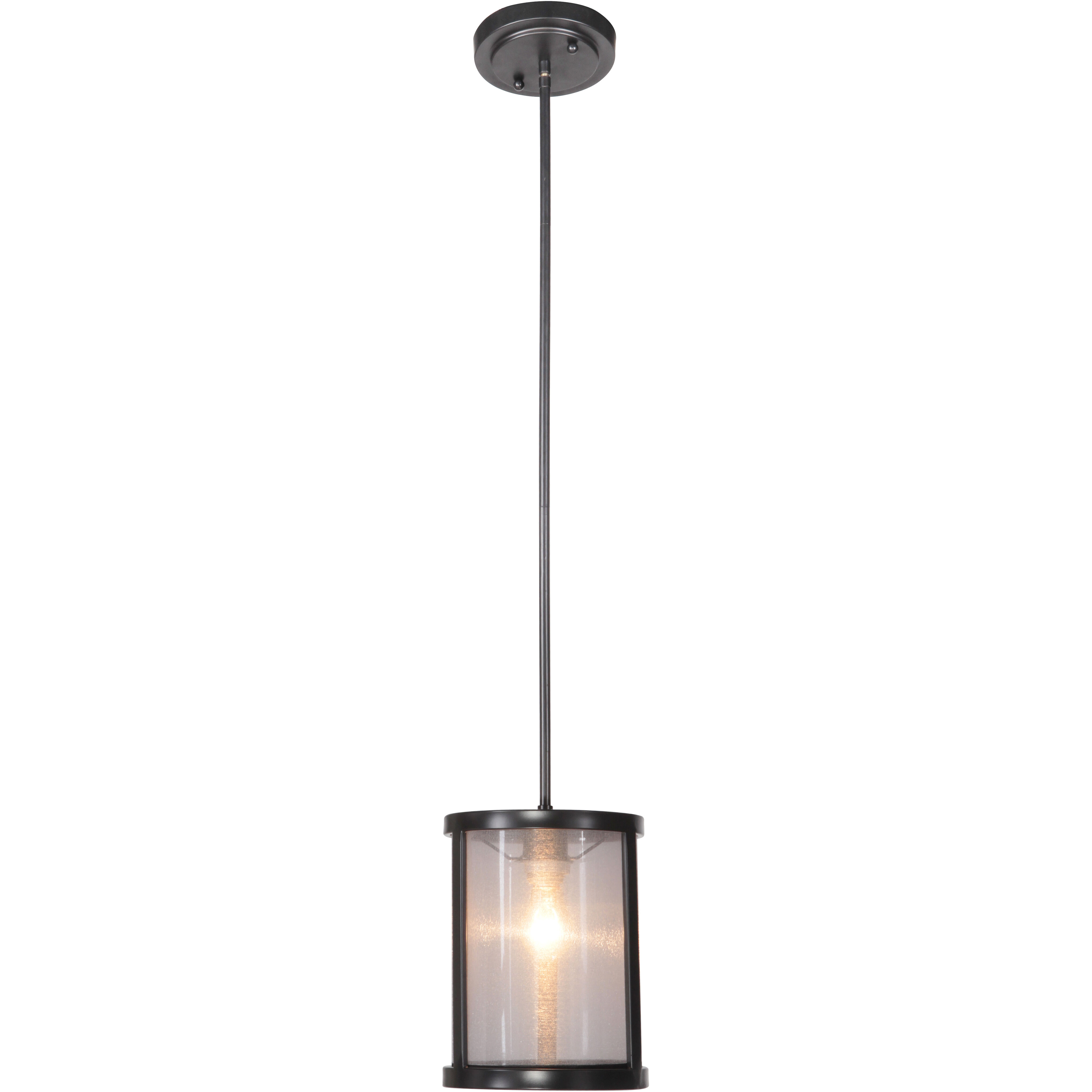 Matte black mini pendant light 2025