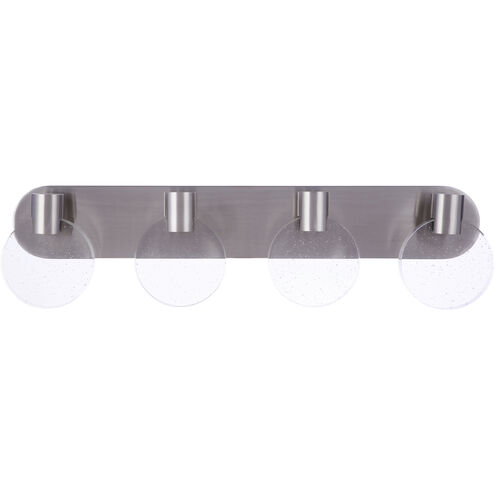 Glisten 29.53 X 7.28 inch Brushed Polished Nickel Vanity
