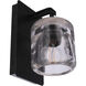 Andie 1 Light 5 inch Flat Black Wall Sconce Wall Light