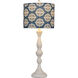 Bejamin 28 inch 60 watt Matte White Table Lamp Portable Light
